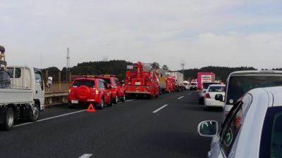 2016年10月25日東北自動車道の事故で4時間立ち往生_KIMG0727