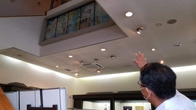 電気百年館のデュフィのリトグラフ＿20200820_113850