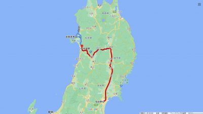 私のマイナーな旅（マイ旅）秋田でお仕事をした翌日は能代まで足を延ばしてお墓参り、知人とランチドライブ_trim_2020-0919-18