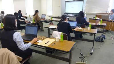 中央会様のレディースセミナーで「Wordでつくる！簡単チラシ講座」（山形会場）の講師を務めました（山形県山形市）_DSC00449