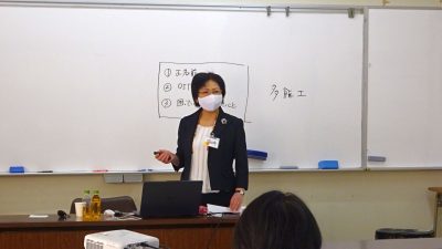 ポリテクセンター岩手の生産性向上支援訓練で「効果的なOJTを実施するための指導」の研修講師を務めました（岩手県一関市）_DSC00872