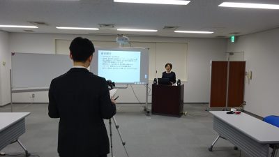 仙台第3法務総合庁舎で新入職員研修をビデオ撮影しコミュニケーションと報連相の講師を務めました（宮城県仙台市）_DSC00894