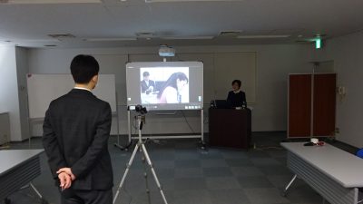 仙台第3法務総合庁舎で新入職員研修をビデオ撮影しコミュニケーションと報連相の講師を務めました（宮城県仙台市）_DSC00901