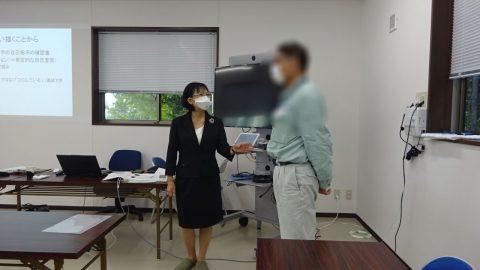 石灰製造業の役職者研修でインバスケット体験や目標設定研修の講師を務めました（岩手県一関市）_fx_w1280_DSC01900