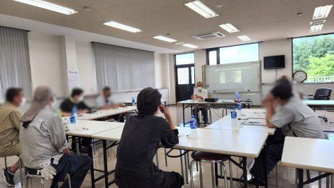 製造業様の５Ｓリーダー研修で進捗発表、近藤先生が工場チェックと講話（山形県上山市）_fx_w1280_20220709_153757