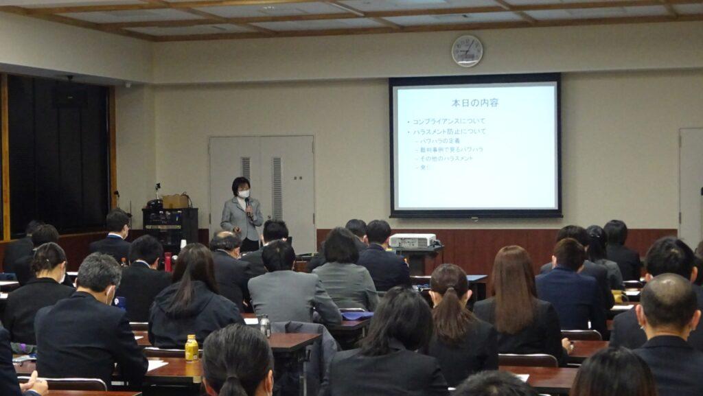 盛岡の農業団体様で全職員ハラスメント防止研修の講師を3日間務めました(ワッツ・ビジョン笹崎久美子/岩手県盛岡市にて)_w1280_DSC03165