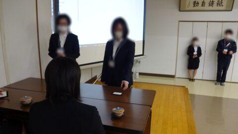 職業訓練法人様主催の合同新入社員研修会で接遇・ビジネスマナーの講師を務めました（岩手県一関市）_fx_w1280_DSC02790