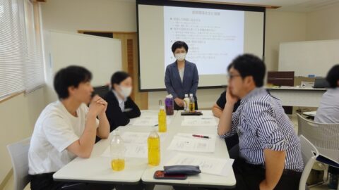 花泉の永井市民センターで入社2年目のフォローアップ社員研修の講師を務めました （岩手県一関市）_ff_w1280_DSC03607
