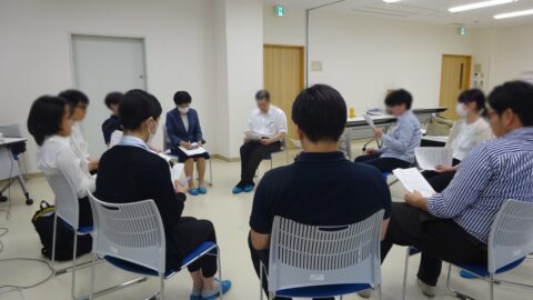花泉の永井市民センターで入社2年目のフォローアップ社員研修の講師を務めました （岩手県一関市）_fx_w1280_DSC03613