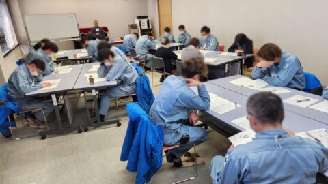 南相馬市の電気工事業様で5S研修。今回は近藤勝信先生が講師を担当しました（福島県南相馬市）_fx_w1280_20240203_132931