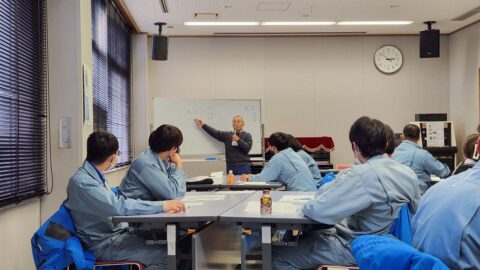 南相馬市の電気工事業様で5S研修。今回は近藤勝信先生が講師を担当しました（福島県南相馬市）_w1280_20240203_145138