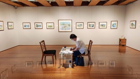柴田治水彩画展／山形で過ごすアートな１日。母と二人で美術展と美術館を巡る旅_w1280_20230805_101702