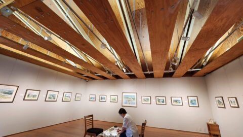 柴田治水彩画展／山形で過ごすアートな１日。母と二人で美術展と美術館を巡る旅_w1280_20230805_101712