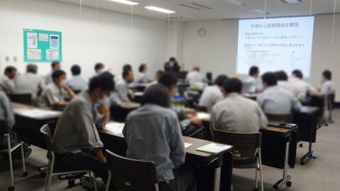 米沢市八幡原の製造業様のメンタルヘルス研修で「ハラスメントと言われない指導法」の講師を務めました（山形県米沢市）_fx_w1280_DSC04804