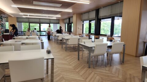 サンフェスタ２階レガーロで冷やし鶏そば_w1280_20250829_114627