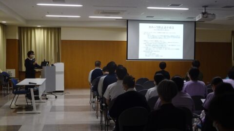 病院でカスハラ（カスタマーハラスメント／モンスターペイシェント）研修の講師を務めました（山形県上山市）_law-w1280_DSC07063