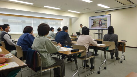 大河原合同庁舎で「メンタルヘルス研修（セルフケア）」の講師を務めました（宮城県大河原町）_2025-1216_DSC07118
