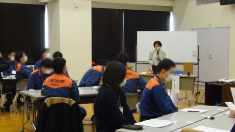 2025（2日目）久慈広域連合消防本部様で若手職員向けコミュニケーション研修の講師を務めました。（岩手県久慈市）_fx_w1280_DSC06041